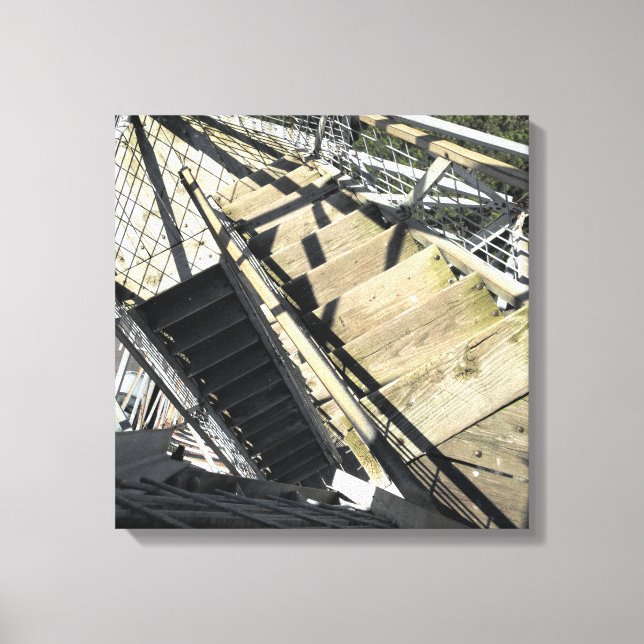 razorback tower in eureka springs canvas print (Front)