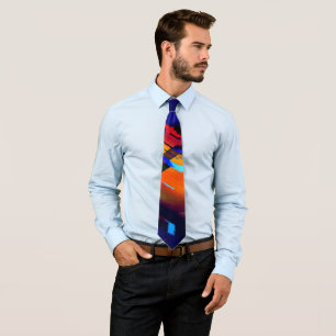 Razzle Dazzle Abstract Necktie