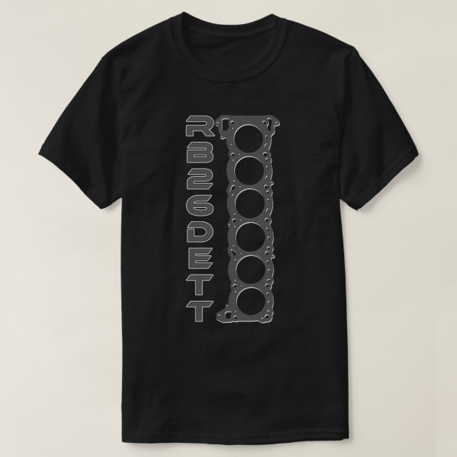 RB26DETT Engine Design T-Shirt (Design Front)