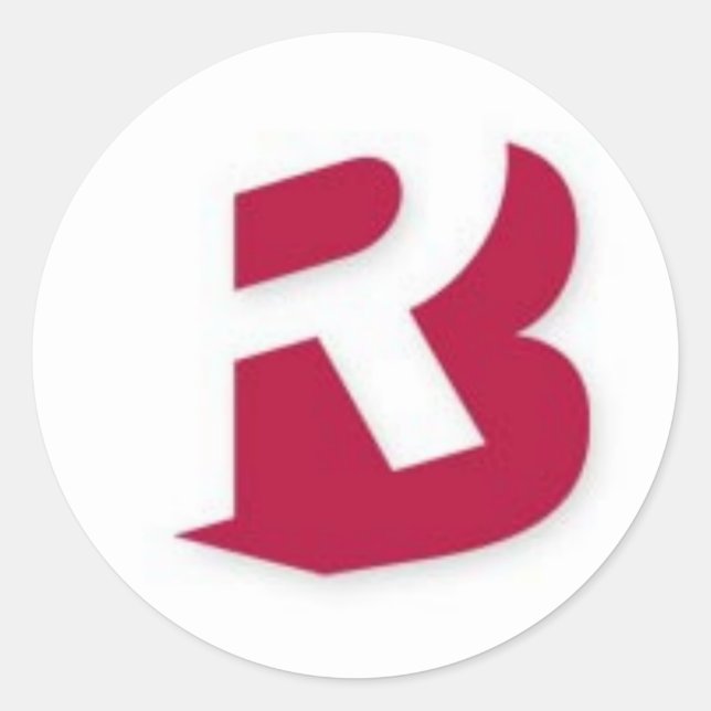 RB CLASSIC ROUND STICKER (Front)