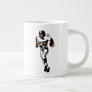 RB Football Player / Sports Design Large Coffee Mug