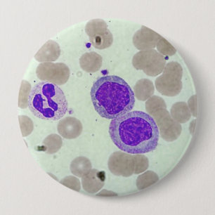 rbcs wbcs slide lab microscope hematology 4 inch round button