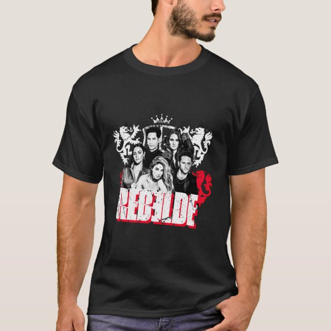 Rbd Rebelde Tour 2023 Rebelde Concert T-Shirt (Front)