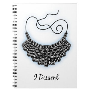 RBG - Dissent Collar Notebook