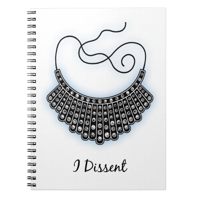 RBG - Dissent Collar Notebook (Front)