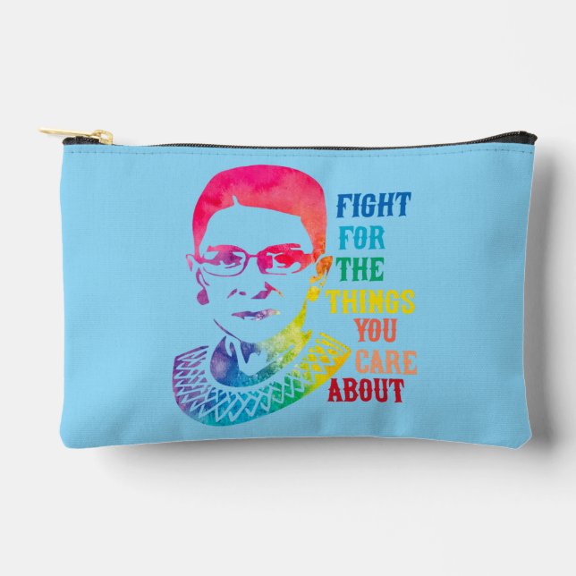 RBG Fight For The Things You Care About Accessory Pouch (Front)
