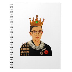 RBG I Dissent Ruth Bader Ginsburg Notebook