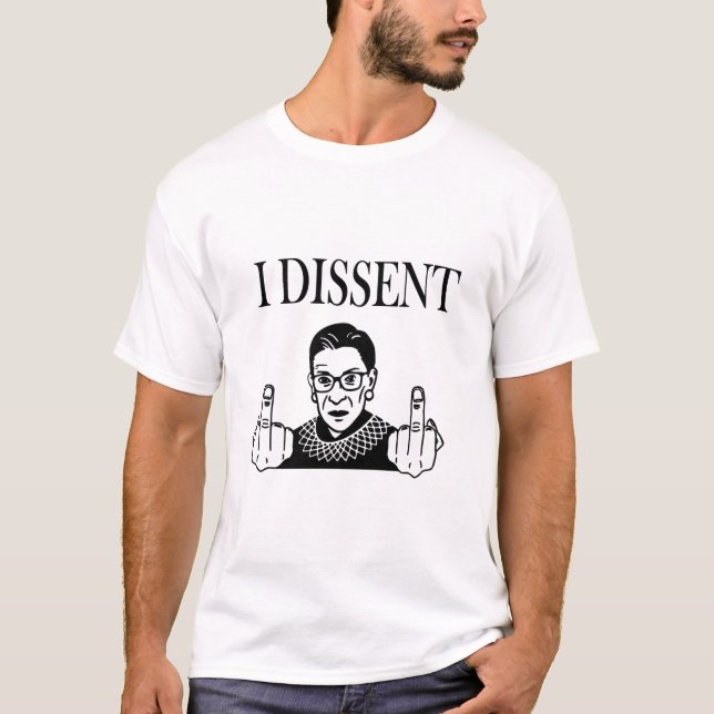 RBG I T-Shirt coupe masculine dissidente (Devant)