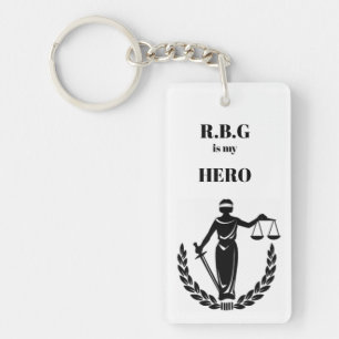 RBG is my Hero Keychain