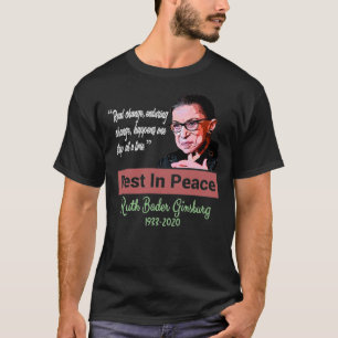 RBG quand il y a neuf T-shirt classique