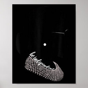 Rbg Ruth Bader Ginsburg - Be Independent Feminist  Poster