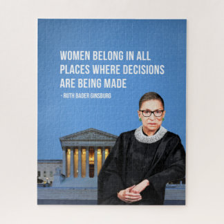 RBG Ruth Bader Ginsburg Jigsaw Puzzle