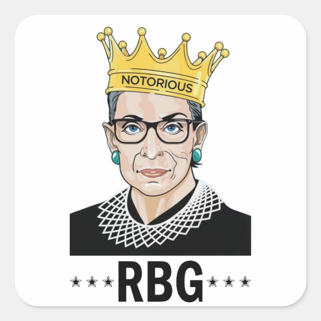 RBG SQUARE STICKER (Front)