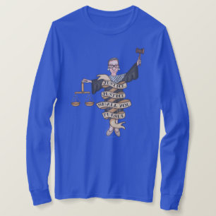 RBG : T-shirt "Justice, justice, tu pourras poursu