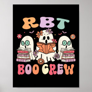 Rbt Boo Crew Halloween Registered Behaviour Techni Poster