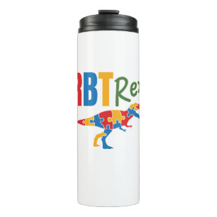 RBT Rex Registered Behaviour Technician ABA Thermal Tumbler