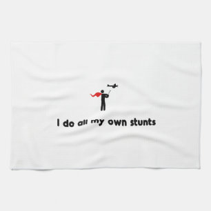RC Airplane Hero Kitchen Towel