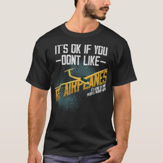 RC Airplane Smart People Hobby Radio Controlled Pl T-Shirt