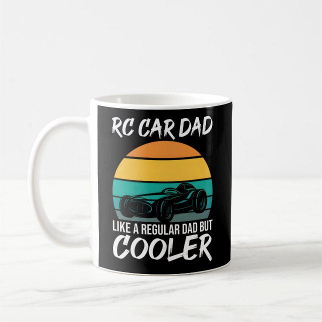 Rc Car Enthusiasts Rc Car Dad Rc Cars Coffee Mug (Left)