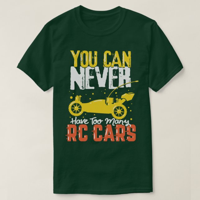 RC Car Remote Radio Control Controlled Model Gift  T-Shirt (Design Front)