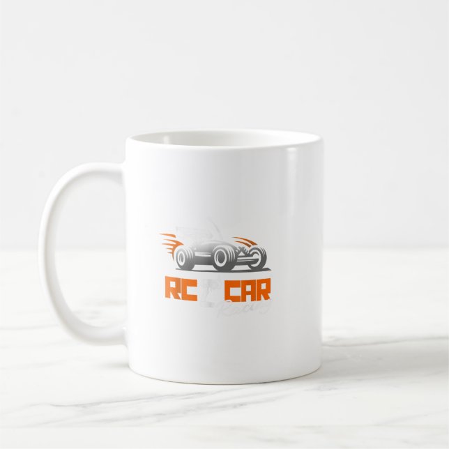 Rc Cars Racing Gift Hobby Tee Men Coffee Mug (Left)