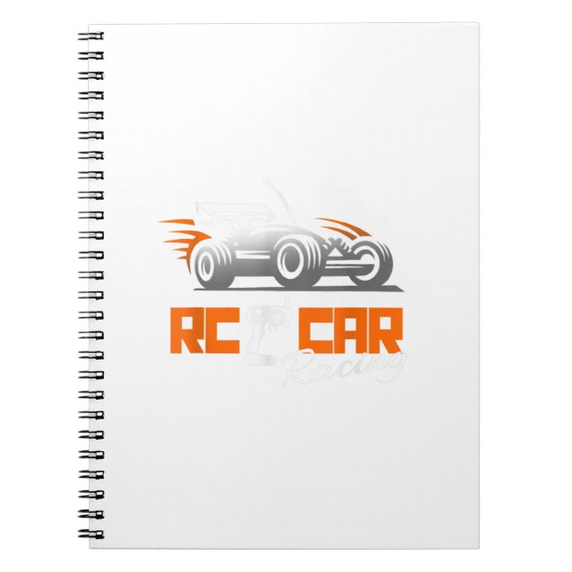 Rc Cars Racing Gift Hobby Tee Men Notebook (Front)