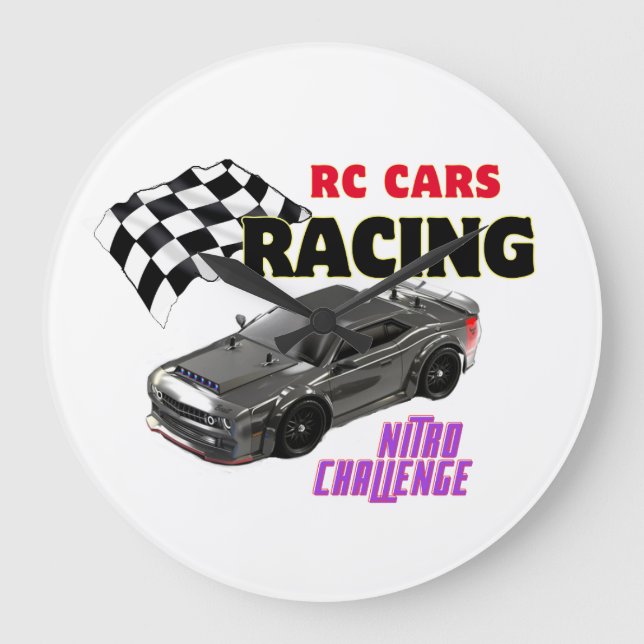 RC clock  Gift -  Control RC Car clock (Front)