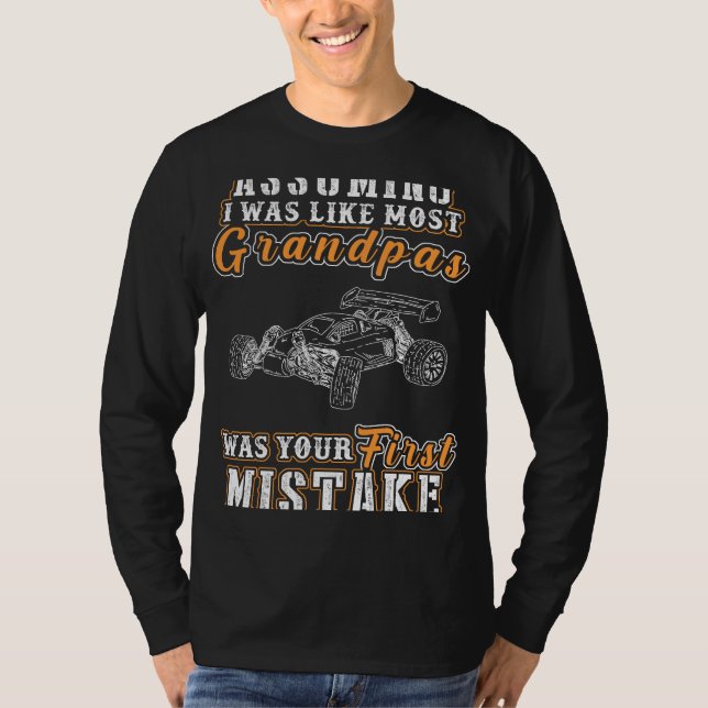 RC Flying: Grandpas Sky-High Laughs - Funny Tee fo (Front)