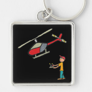 RC Helicopter Keychain
