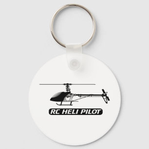 RC Helicopter Pilot Keychain