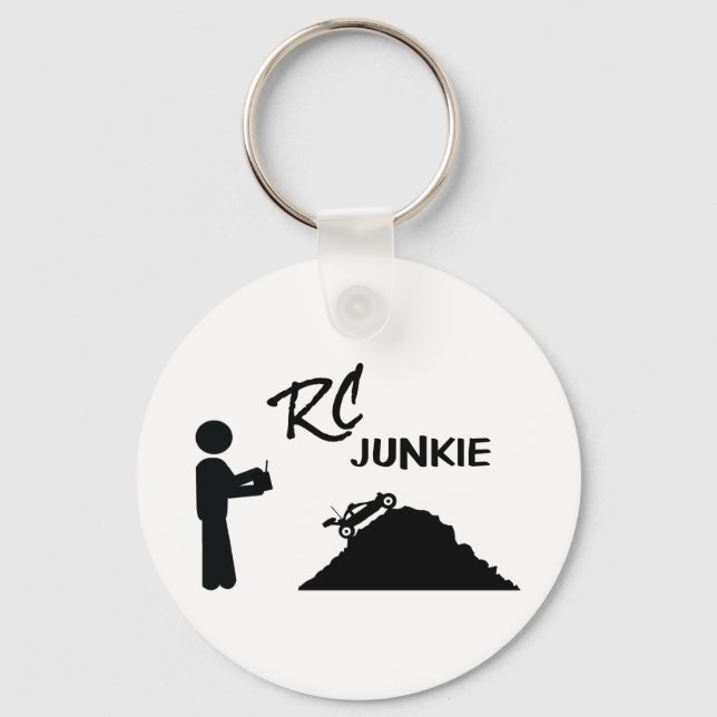 RC Junkie Keychain (Front)
