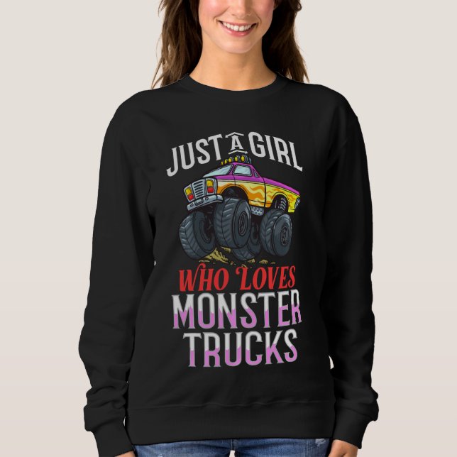 Rc Monster Truck Remote Control Car Sweatshirt (Front)
