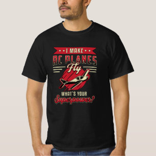 RC Plane Airplane Pilot Aircraft Funny RC Planes T-Shirt