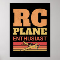RC Plane Enthusiast Remote Control Airplanes Lover
