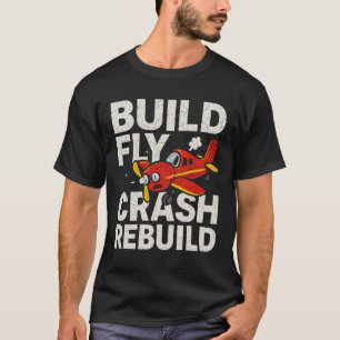 RC Plane Gift RC Pilot Model Airplane T-Shirt