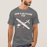 RC Plane Remote Controlled Model Funny Diagram