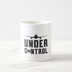 RC Plane Under Control Pilot Airplane RC Planes Coffee Mug