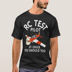 RC Test Plane Model Airplane Aviation Aircraft T-Shirt