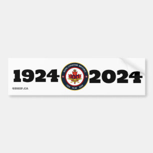 RCAF 100 Bumper Sticker