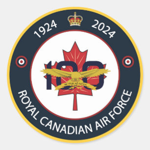 RCAF 100 Stickers