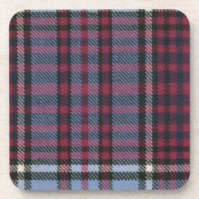 RCAF Tartan Cork Coaster 6 Pack (Front)