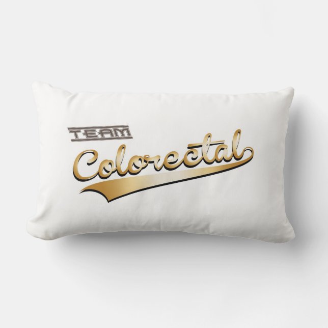 RCRS 6 Team Colourectal Lumbar Pillow (Front)