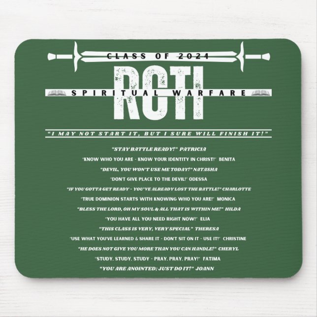 RCTI SW 2024 COMMEMORATIVE MOUSE PAD #1 (Front)