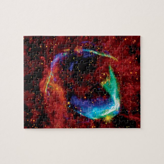 RCW 86 Supernova Remnant - NASA Hubble Space Photo Jigsaw Puzzle (Horizontal)