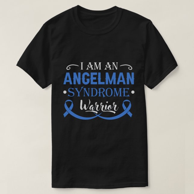 RD Angelman Syndrome Happy Puppet Neuro-Genetic T-Shirt (Design Front)