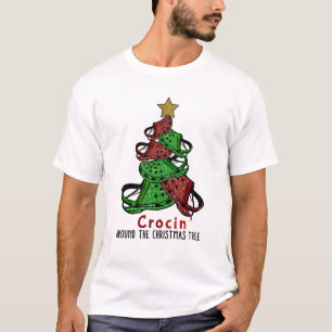 RD Crocin Around The Christmas Tree , Funny Christ T-Shirt