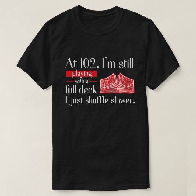 RD Custom Birthday Shirt, Funny 102nd Birthday Gif T-Shirt (Design Front)