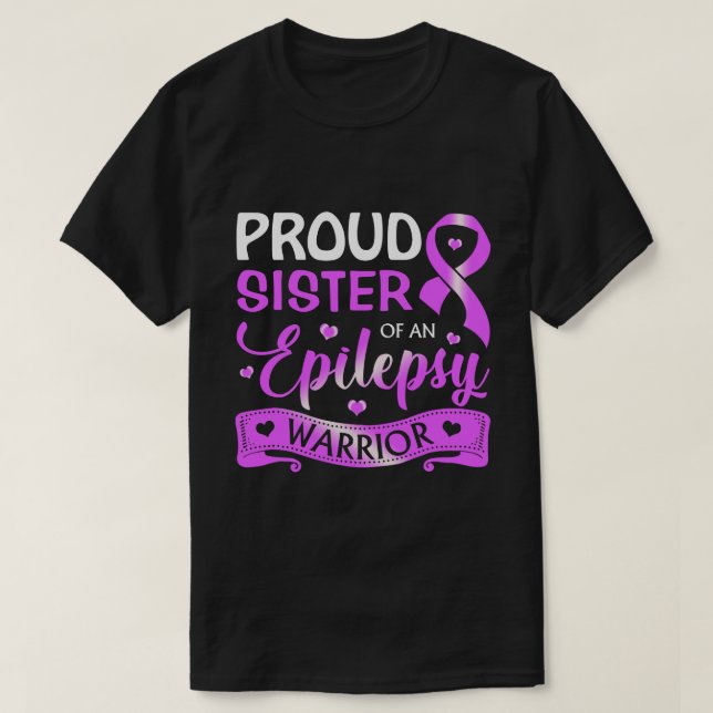 RD Epilepsy Shirt, Epilepsy Awareness T-Shirt (Design Front)