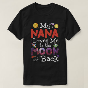 RD Kids Nana Loves Me To The Moon & Back Baby T-Shirt