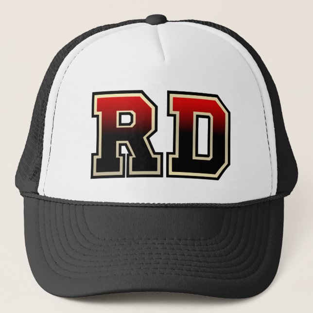 RD Monogram Trucker Hat (Front)